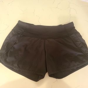 Lululemon womens speed ups running shorts